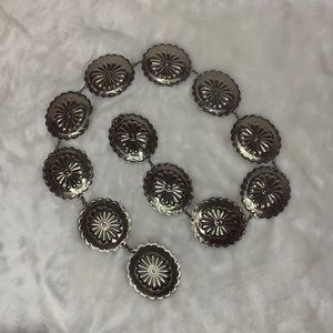 VINTAGE Concho Belt